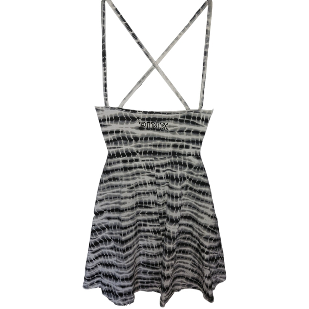 PINK Victoria's Secret Abstract Tie Dye Crossover Dress - Picture 2 of 2